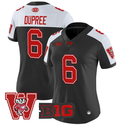Women's Wisconsin Badgers Throwback Vapor Limited Jersey - All Stitched