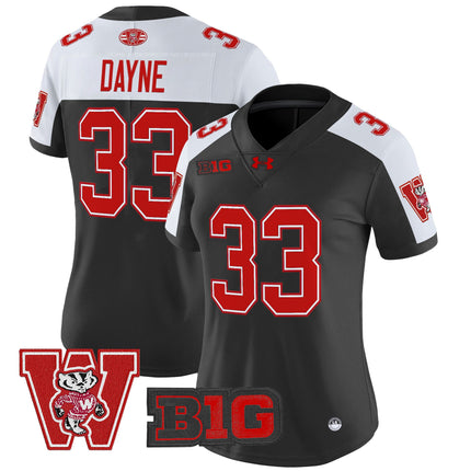 Women's Wisconsin Badgers Throwback Vapor Limited Jersey - All Stitched