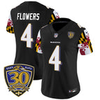 Black / Zay Flowers / S