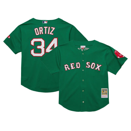 Men's Boston Red Sox Throwback Jersey - Cooperstown Collection - All Stitched