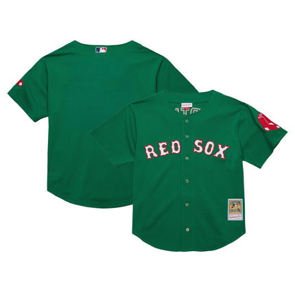 Men's Boston Red Sox Throwback Jersey - Cooperstown Collection - All Stitched
