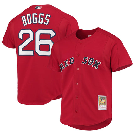 Men's Boston Red Sox Throwback Jersey - Cooperstown Collection - All Stitched