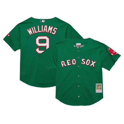 Men's Boston Red Sox Throwback Jersey - Cooperstown Collection - All Stitched