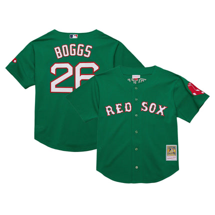 Men's Boston Red Sox Throwback Jersey - Cooperstown Collection - All Stitched