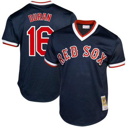 Men's Boston Red Sox Throwback Jersey - Cooperstown Collection - All Stitched