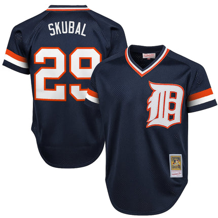 Men's Detroit Tigers Throwback Jersey - Cooperstown Collection - All Stitched