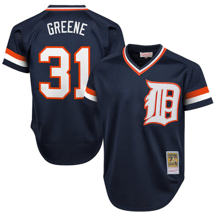 Men's Detroit Tigers Throwback Jersey - Cooperstown Collection - All Stitched