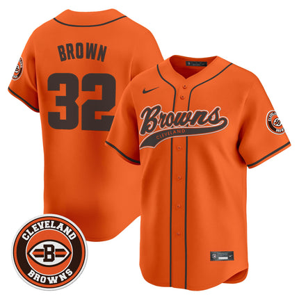 Men's Cleveland Browns 2025 Vapor Premier Limited Jersey - All Stitched