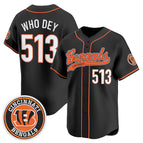 Black / Who Dey 513 / S