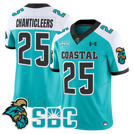 Men's Coastal Carolina Chanticleers 2025 Vapor Limited Jersey - All Stitched