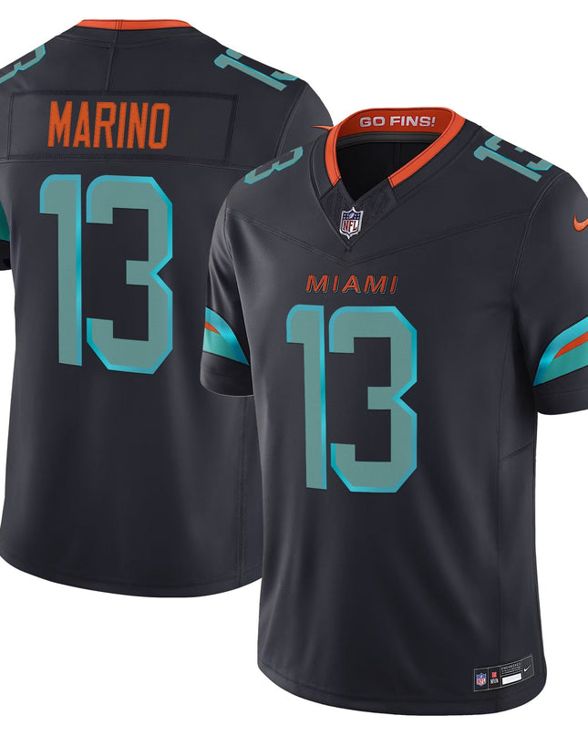 Men's Miami Dolphins 2025 "Rivalries" Vapor Limited Jersey - All Stitched