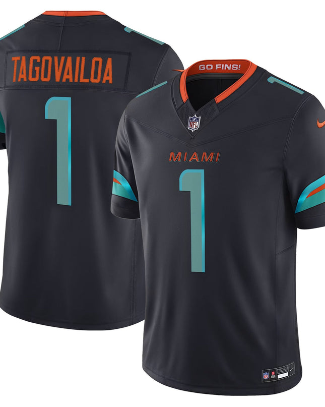 Men's Miami Dolphins 2025 "Rivalries" Vapor Limited Jersey - All Stitched