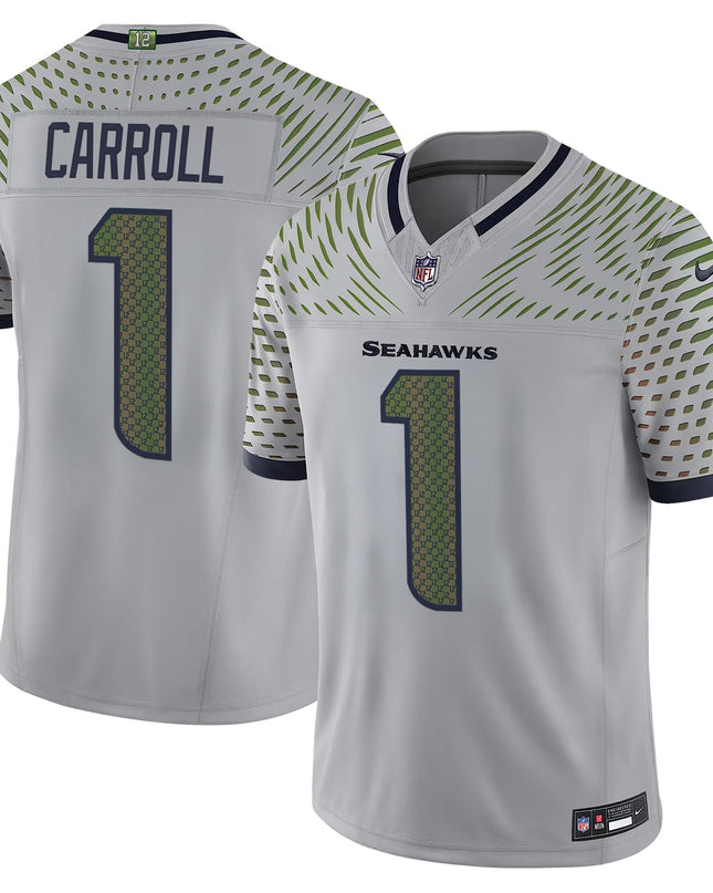 Men's Seattle Seahawks 2025 "Rivalries" Vapor Limited Jersey - All Stitched