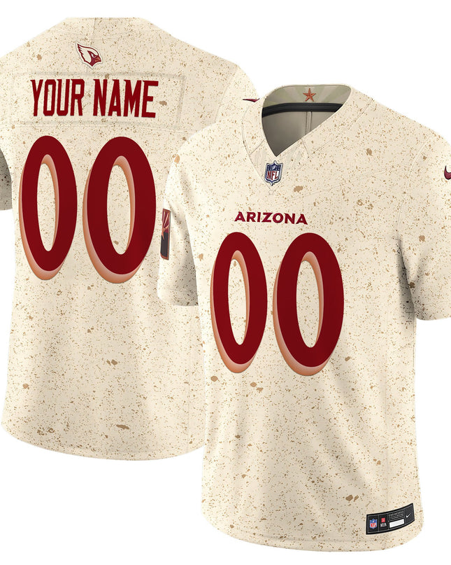 Arizona Cardinals 2025 "Rivalries" Vapor Limited Custom Jersey - All Stitched
