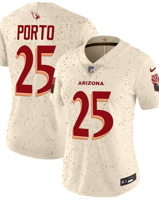 Women's Arizona Cardinals "Rivalries" Limited Jersey - All Stitched