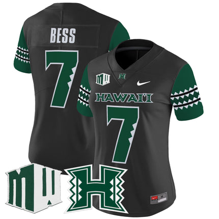 Women's Hawai'i Rainbow Warriors 2025 Vapor Limited Jersey - All Stitched