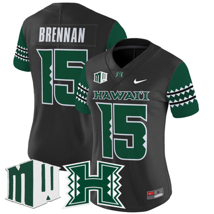 Women's Hawai'i Rainbow Warriors 2025 Vapor Limited Jersey - All Stitched