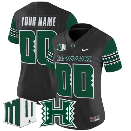 Hawai'i Rainbow Warriors 2025 Vapor Limited Custom Jersey - All Stitched