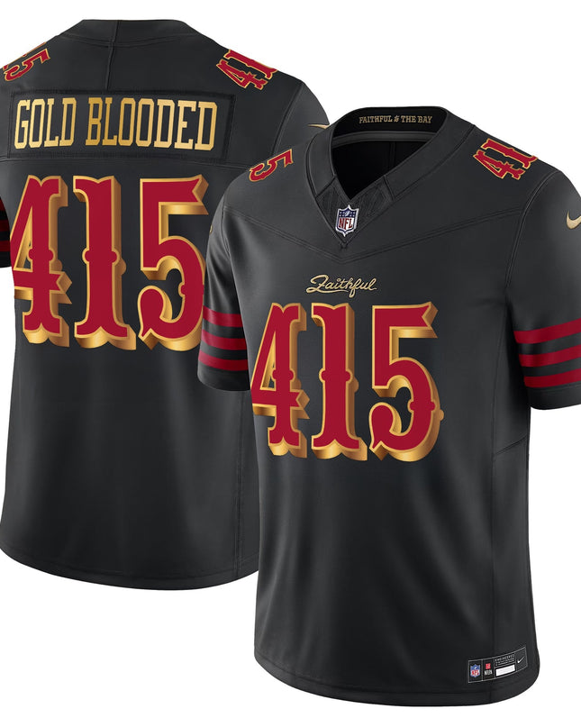 Men's San Francisco 49ers 2025 “Rivalries” Vapor Limited Jersey - All Stitched