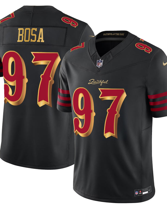 Men's San Francisco 49ers 2025 “Rivalries” Vapor Limited Jersey - All Stitched