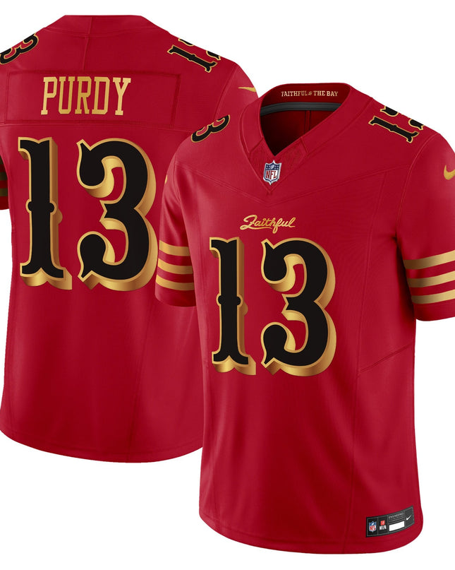 Men's San Francisco 49ers 2025 “Rivalries” Vapor Limited Jersey - All Stitched