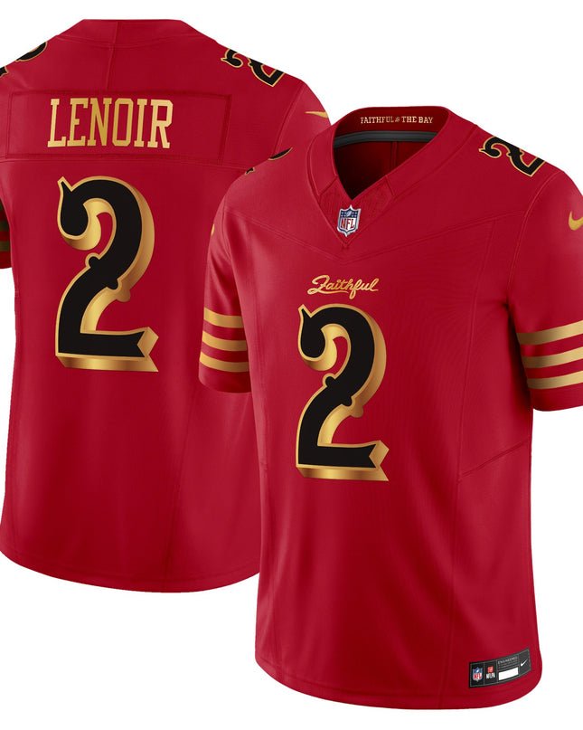 Men's San Francisco 49ers 2025 “Rivalries” Vapor Limited Jersey - All Stitched
