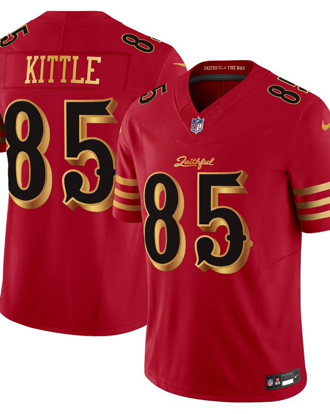 Men's San Francisco 49ers 2025 “Rivalries” Vapor Limited Jersey - All Stitched