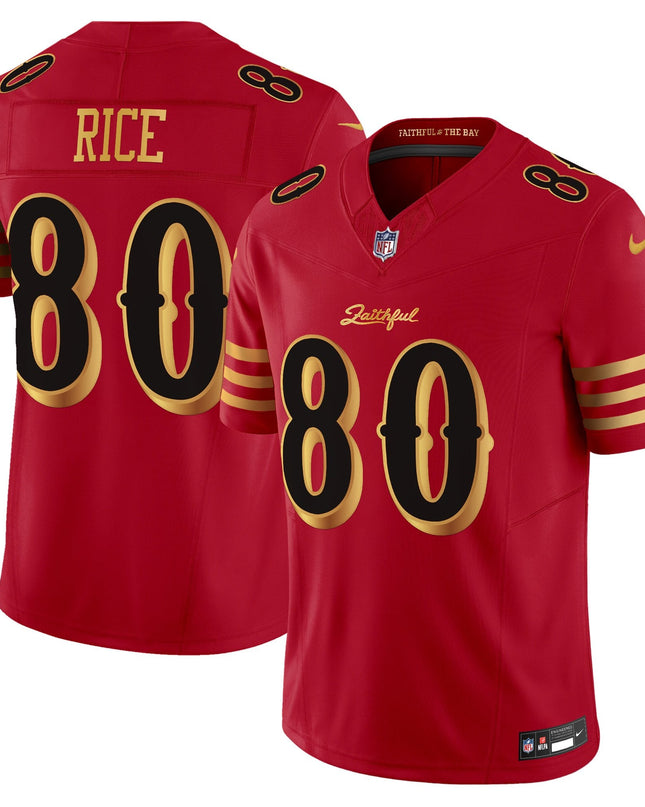 Men's San Francisco 49ers 2025 “Rivalries” Vapor Limited Jersey - All Stitched