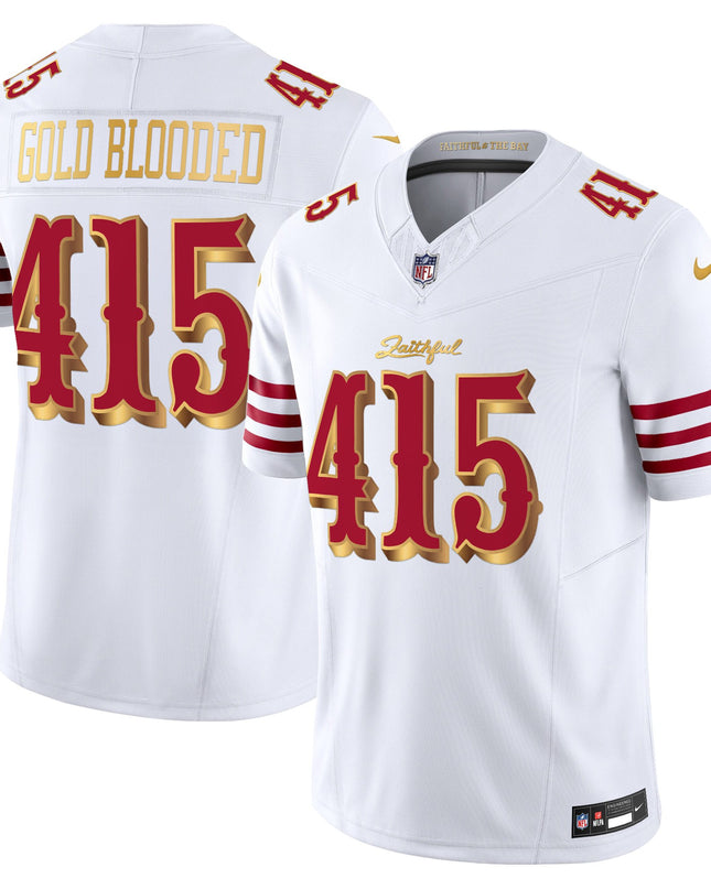 Men's San Francisco 49ers 2025 “Rivalries” Vapor Limited Jersey - All Stitched
