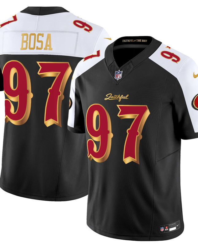 Men's San Francisco 49ers 2025 “Rivalries” Vapor Limited Jersey - All Stitched
