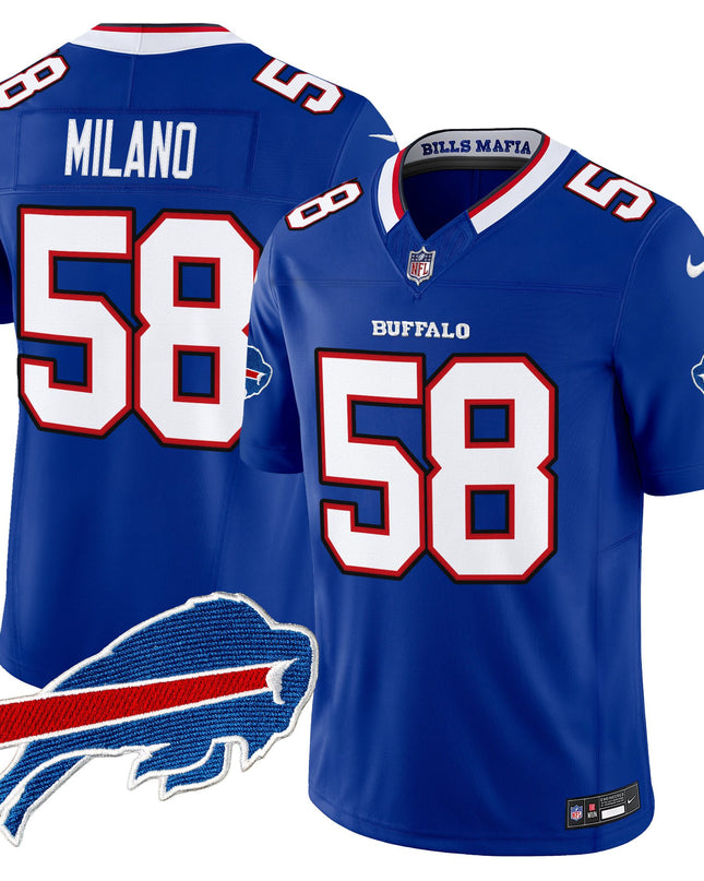 Men's Buffalo Bills 2025 "Rivalries" Vapor Limited Jersey - All Stitched