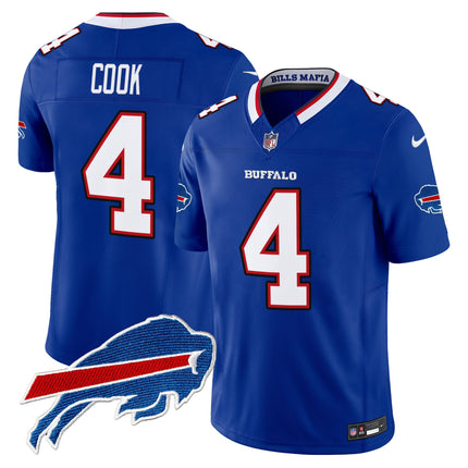 Men's Buffalo Bills 2025 "Rivalries" Vapor Limited Jersey - All Stitched