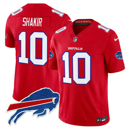 Men's Buffalo Bills 2025 "Rivalries" Vapor Limited Jersey - All Stitched