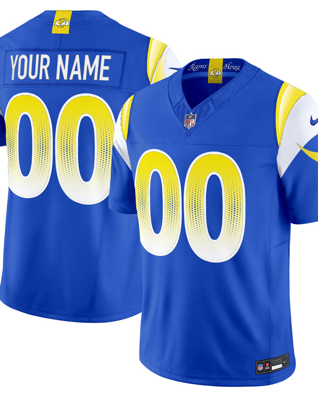 Los Angeles Rams 2025 "Rivalries" Vapor Limited Custom Jersey - All Stitched