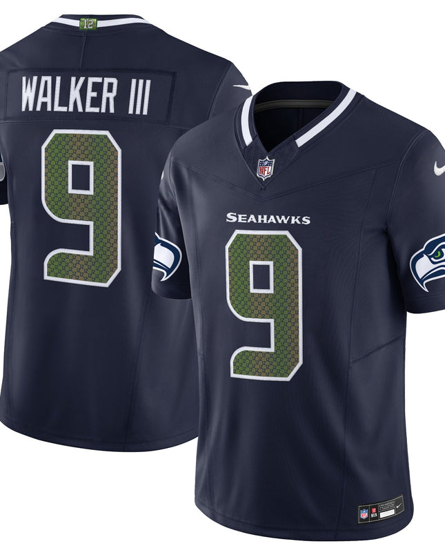 Men's Seattle Seahawks 2025 "Rivalries" Vapor Limited Jersey - All Stitched