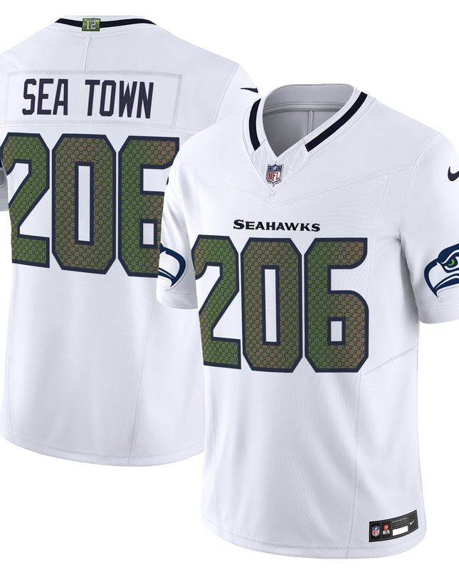 Men's Seattle Seahawks 2025 "Rivalries" Vapor Limited Jersey - All Stitched