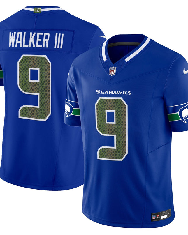 Men's Seattle Seahawks 2025 "Rivalries" Vapor Limited Jersey - All Stitched