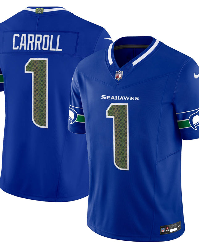 Men's Seattle Seahawks 2025 "Rivalries" Vapor Limited Jersey - All Stitched