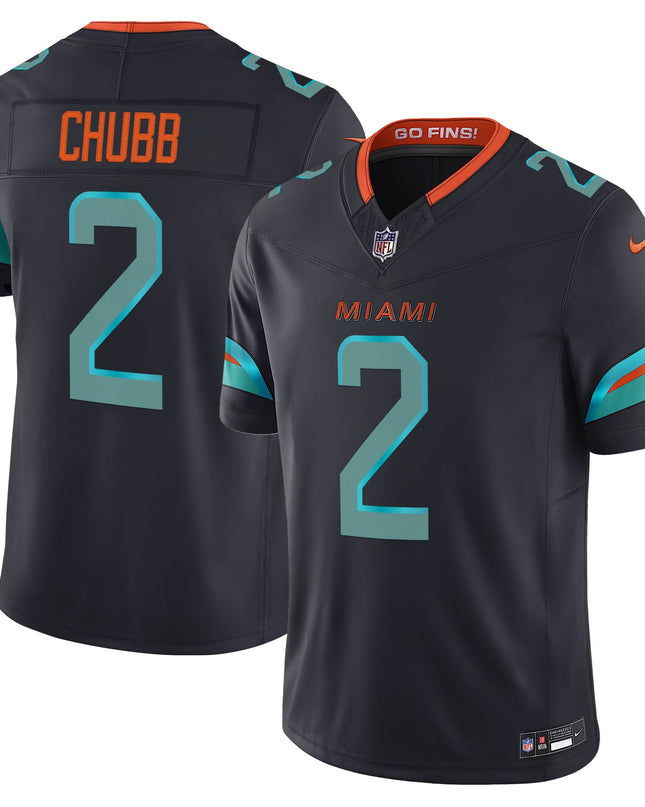 Men's Miami Dolphins 2025 "Rivalries" Vapor Limited Jersey - All Stitched