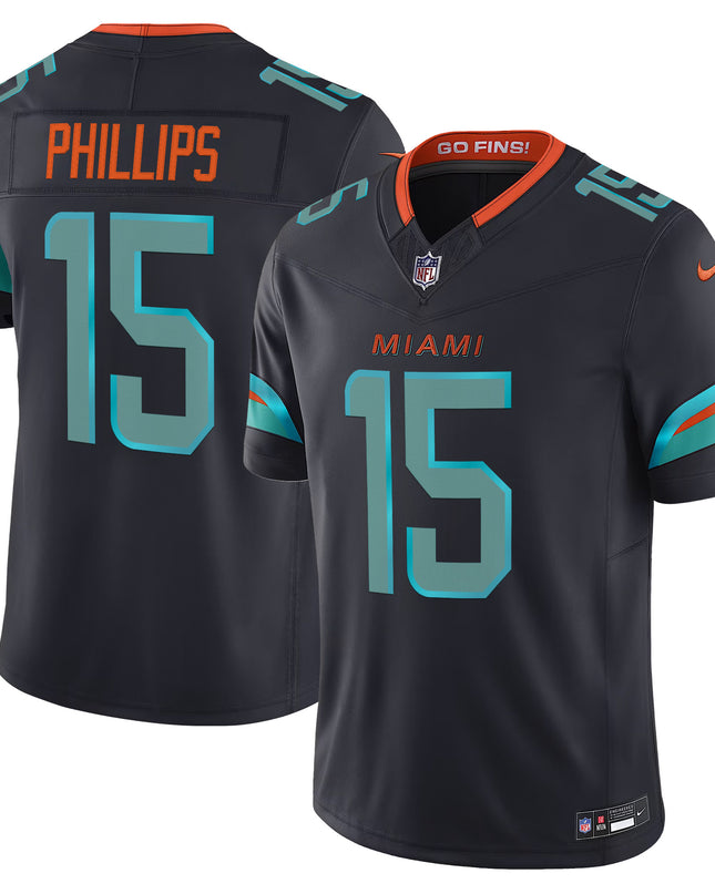 Men's Miami Dolphins 2025 "Rivalries" Vapor Limited Jersey - All Stitched