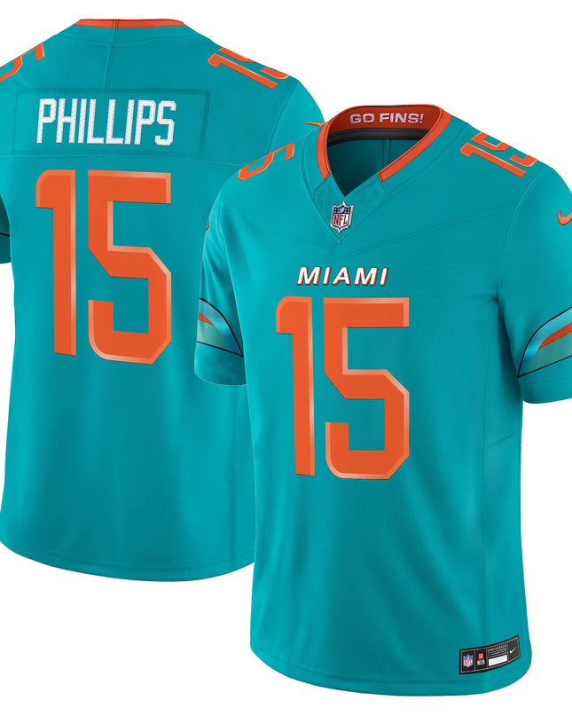 Men's Miami Dolphins 2025 "Rivalries" Vapor Limited Jersey - All Stitched