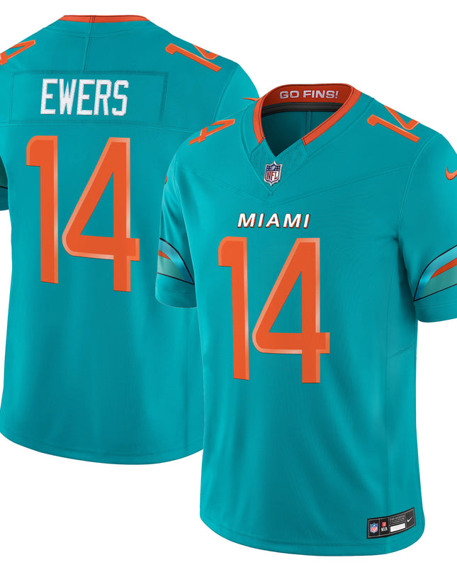 Men's Miami Dolphins 2025 "Rivalries" Vapor Limited Jersey - All Stitched