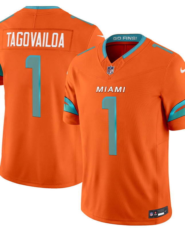 Men's Miami Dolphins 2025 "Rivalries" Vapor Limited Jersey - All Stitched