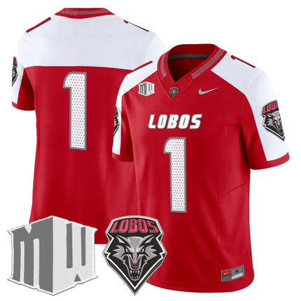 Men's New Mexico Lobos 2025 Vapor Limited Jersey - All Stitched