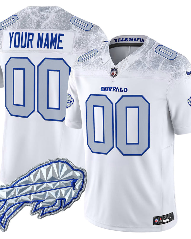 Buffalo Bills 2025 "Rivalries" Vapor Limited Custom Jersey - All Stitched