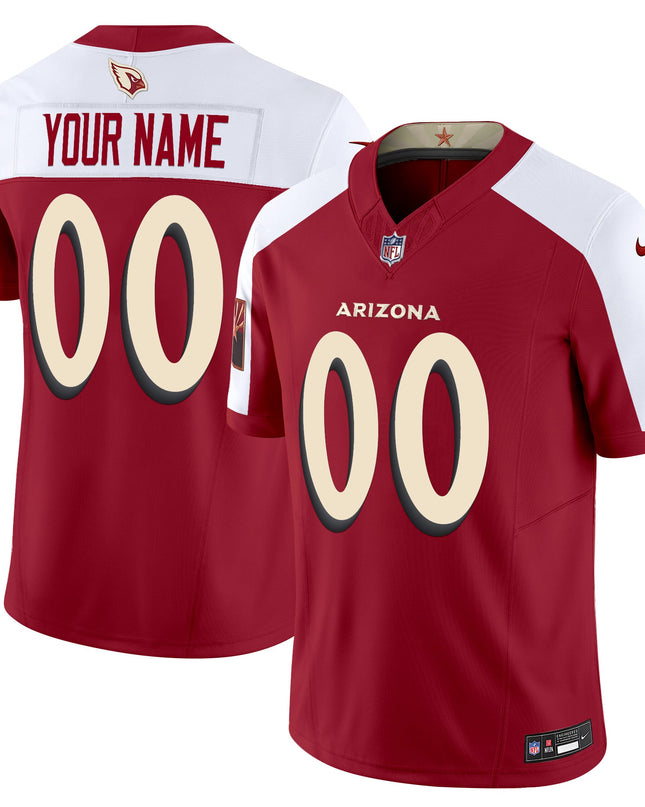Arizona Cardinals 2025 "Rivalries" Vapor Limited Custom Jersey - All Stitched