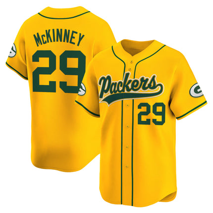 Men's Green Bay Packers 2025 Vapor Baseball Jersey - All Stitched