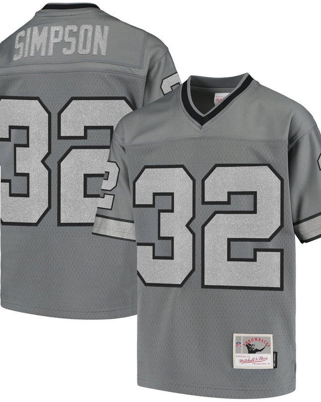 Men's Buffalo Bills Throwback Player Jersey - All Stitched