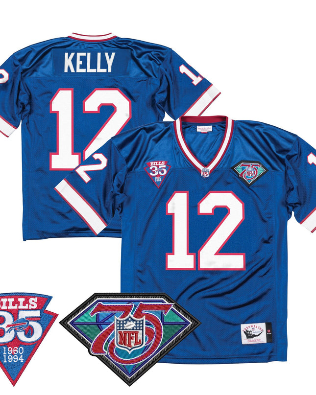 Men's Buffalo Bills Throwback Player Jersey - All Stitched