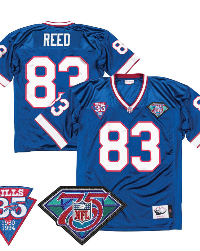 Men's Buffalo Bills Throwback Player Jersey - All Stitched